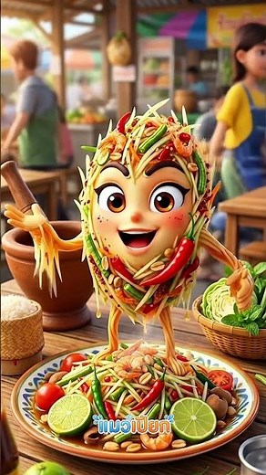 🌍 Why are these 4 Thai dishes so famous worldwide? #ThaiFood #TomYumGoong #ThaiTea #Knowledge #Ge...