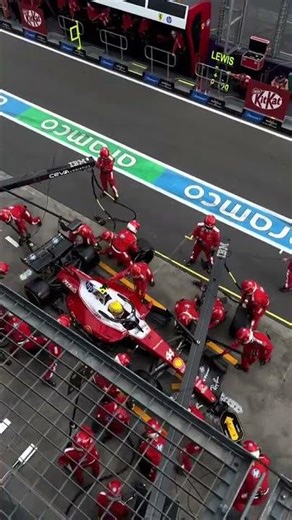 Ferrari Pit Stop 2025 #ferrari #pitstops #formula1