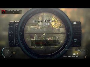 Hitman: Absolution - The Higher Ground Challenge, All Parts (Absolution: Cemetery Entrance)