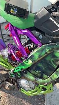 101v Super Surron aka “The Hulk” #jokersgarageandloune #skrmod #powerfullithium