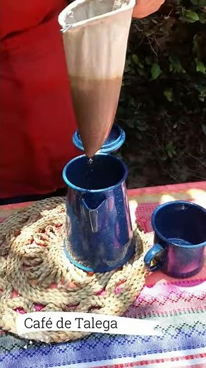 Preparación de Café de Talega en Cafetera de Peltre Nordstar
