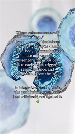 Think of exosomes as the next evolution in cellular wellness—bridging modern science and the body’s natural intelligence. #exosomes #regenerativemedicine #nycdoctor #antiaging #longevity #gramercypark | Gramercy Park Integrative