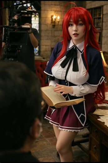 High school dxd Live Action Behind The Scene #highschooldxd #highschooldxdedit #riasgremory #aiart #aivideo #fyp #reels