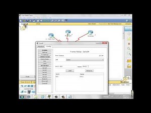 Configuración de Frame Relay en Packet Tracer (5 routers)