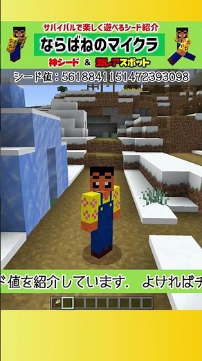 [Minecraft Rare Spots] Seed Values. Let's Play Survival Mode! (No. 1, Unified Version 1.21.132)