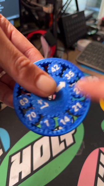 Fidget pour apprendre les tables de multiplication