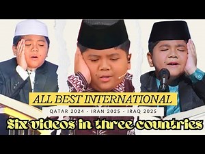 Special best performance by Najmi Alvaro in the international Holy Quran recitation! ✨👏
