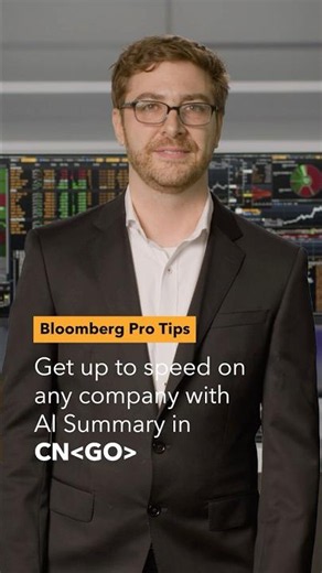 Bloomberg Pro Tips: Get up to speed on any company with AI Summary in CN
