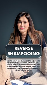 “Reverse shampooing: conditioner first, shampoo later — because volume deserves a new rule.” #ReverseShampooing #HairCareRoutine #HealthyHairTips | Dr. Samavia