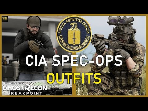 CIA Special Activities Center Outfit Guide / Showcase | Ghost Recon Breakpoint