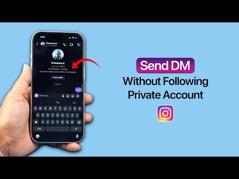 How To Send Direct Messages on Instagram Without Following a Private Account?
