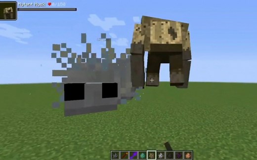 泰坦蠹虫vs新版突变生物 | java 1.16.5 模组大乱斗 Minecraft