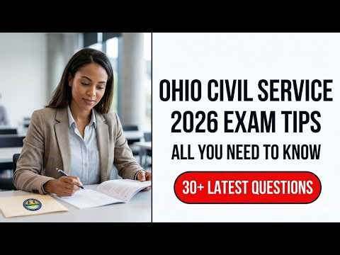 Ohio Civil Service Exam 2026 Ultimate Guide and State Government Career Roadmap