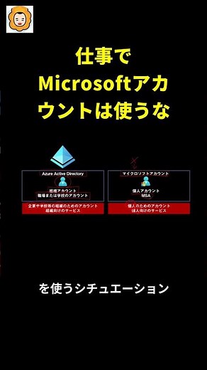 Don't Use Personal Microsoft Accounts for Work