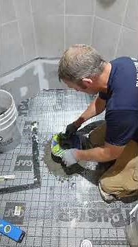 Fixing a Bad Tile Shower Floor