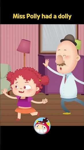 Miss Polly had a dolly #nurseryrhymes #forkids #redmon