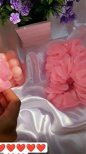 Beautiful DIY Scrunchies | Easy & Aesthetic Hair Accessories 🎀”2026