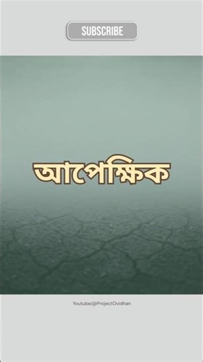 What does the word relative mean?