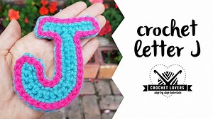 How to crochet the perfect letter J – easy step-by-step tutorial