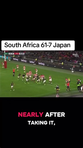 #SA RUBY'S DISMANTLE JAPAN 🏉🏉