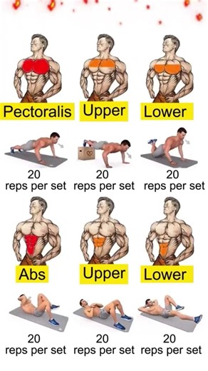 Chest & Abs Complete Workout 🔥 | Upper, Lower Chest + Abs Routine 💪