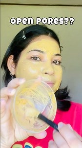 🧖‍♀️ Shrink Open Pores Naturally at Home #shortsfeed #skincare #thatglittergirl #shortvideo