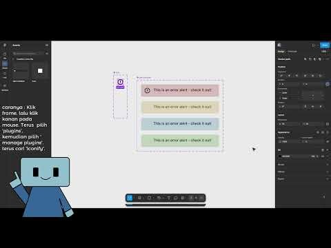 Tutorial bikin alert window di figma. Supoer MUDAH