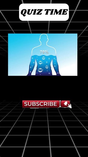 How Much Water Is In The Human Body? 💧 Human Body Quiz