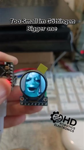 Smartwatch mit ESP32-C3 + Akkuanschluss mit RundTFT bauen #esp32c3 #Smartwatch #TFT-Display