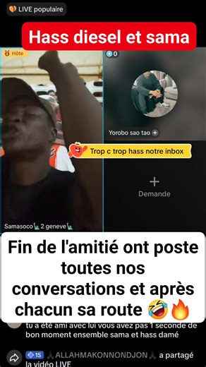 Fin de l'amitié ont poste toutes nos conversations et après chacun sa route 🤣🔥 | Diét et santé