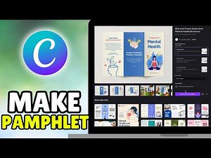 How To Make A Pamphlet In Canva (2026) - Design & Print Pamphlet Using Canva