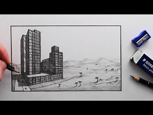 Draw a 3D Skyscraper Building Construction Site: Fast