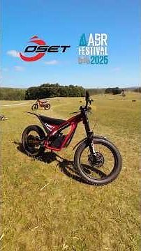 Riding The OSet TXP24 at ABR Festival 2025 #motorcycle #oset #trialbike