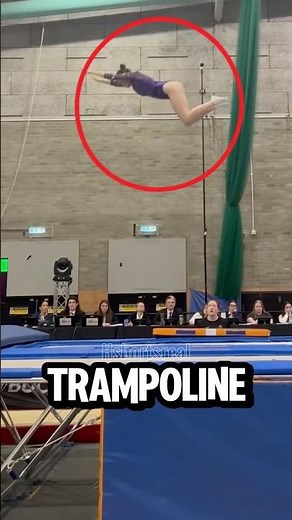 One More Flip Gone WRONG 😱 #shorts #trampoline #fails