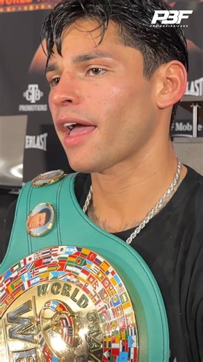 🤕 Ryan Garcia reveals the HAND INJURY he suffered against Mario Barrios last night 👀 #BarriosGarcia | Pro Boxing Fans