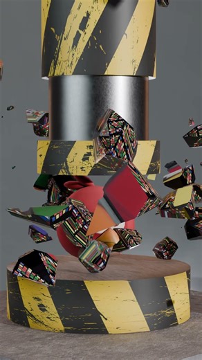 Can Red Survive the Hydraulic Press?