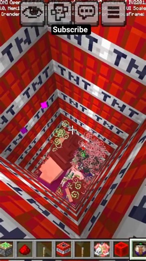 TNT Blast on Villagers in Minecraft 🔥💣 Must Watch #shorts