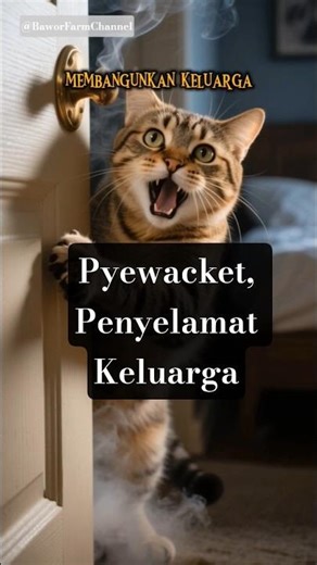 Bag22.Kisah Inspiratif Pyewacket, Penyelamat Keluarga #kisahinspiratif #cat #kisahnyata