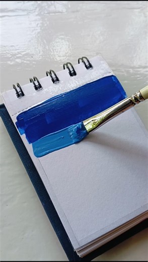 easy window view painting ✨☁️#easy #aesthetic #youtube #diy #bluesky