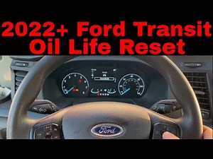 Cum să resetezi service-ul la Ford Transit.
