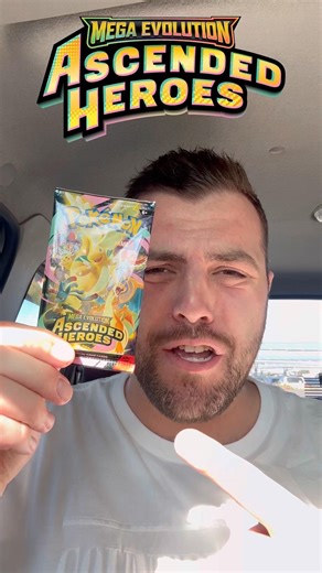 Do You OPEN Pokemon Ascended Heroes Booster Packs?! #pokemon #youtubeshorts #shorts #viral #fyp