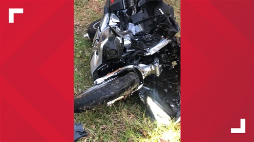 Injuries reported following Smith County motorcycle accident