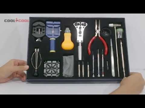 watch repair tool kit repair watch Professional 20 PCS Watch Tool Kit watch fix