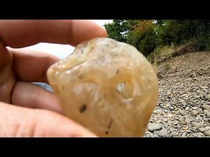 Willamette river meldrum bar rockhunting with evan