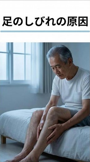 夜の足のしびれ、その原因と対策 #足のしびれ #健康習慣 #シニアライフ
