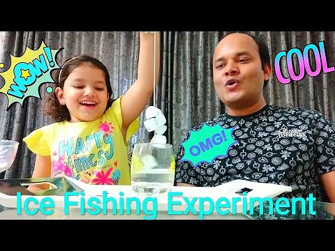 Ice Fishing! Science Experiment for Kids