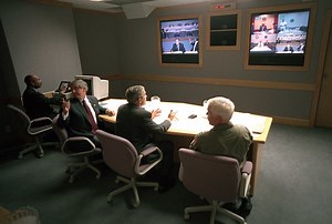 A look inside the STRATCOM bunker used by Bush on 9/11