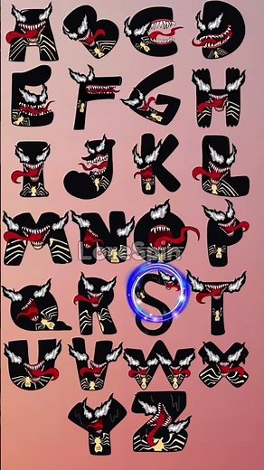 ALPHABET LORE A-Z but venom ALPHABET LORE ANIMATION MEME - abcdefghijklmnopqrstuvwxyz