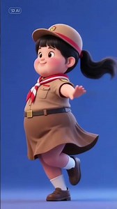 animasi pramuka lucu