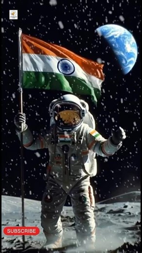 India on the Moon | Emotional Lunar Landing Scene #jaihind #indianonmoon #moonmission